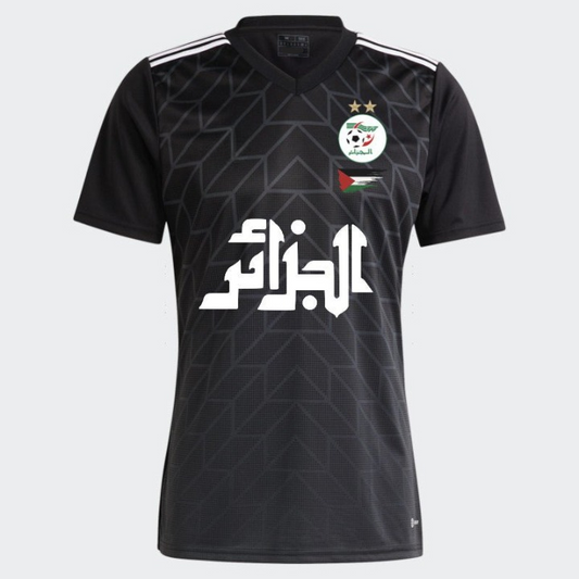Algeria Palestine Jersey BLACK